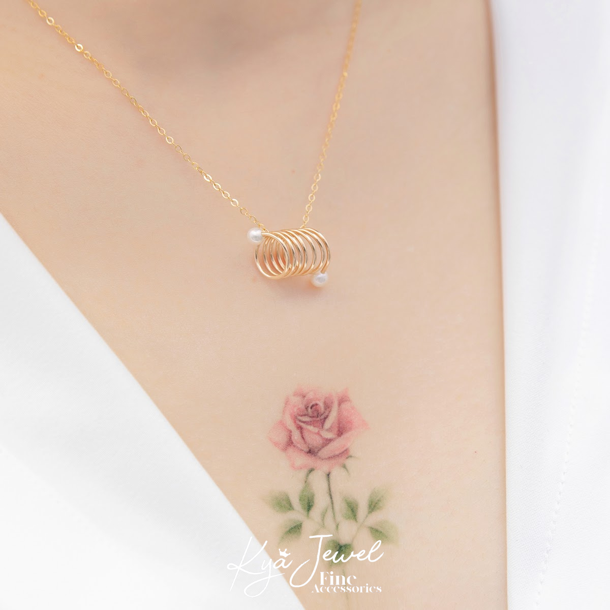 Dây chuyền thiết kế cuộn lò xo mạ vàng
