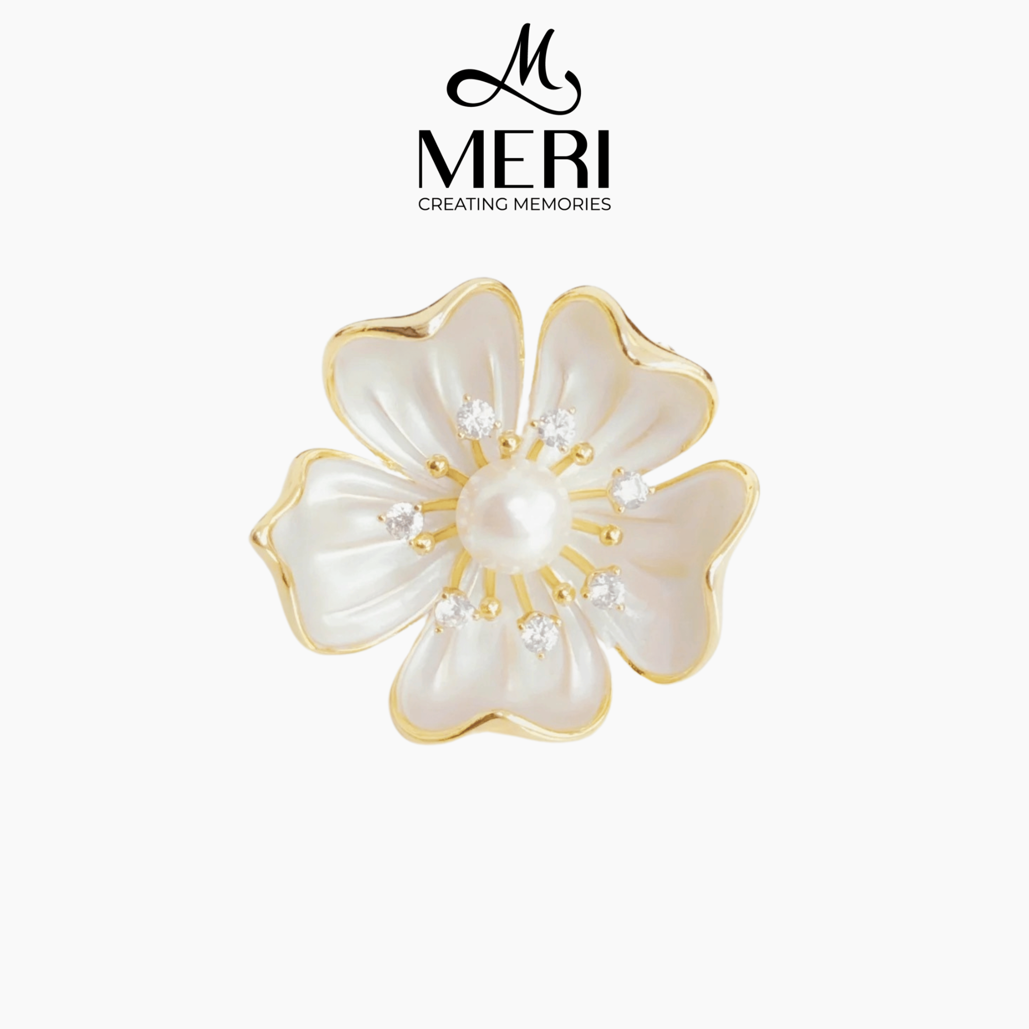 Cài khăn Graceful Flower