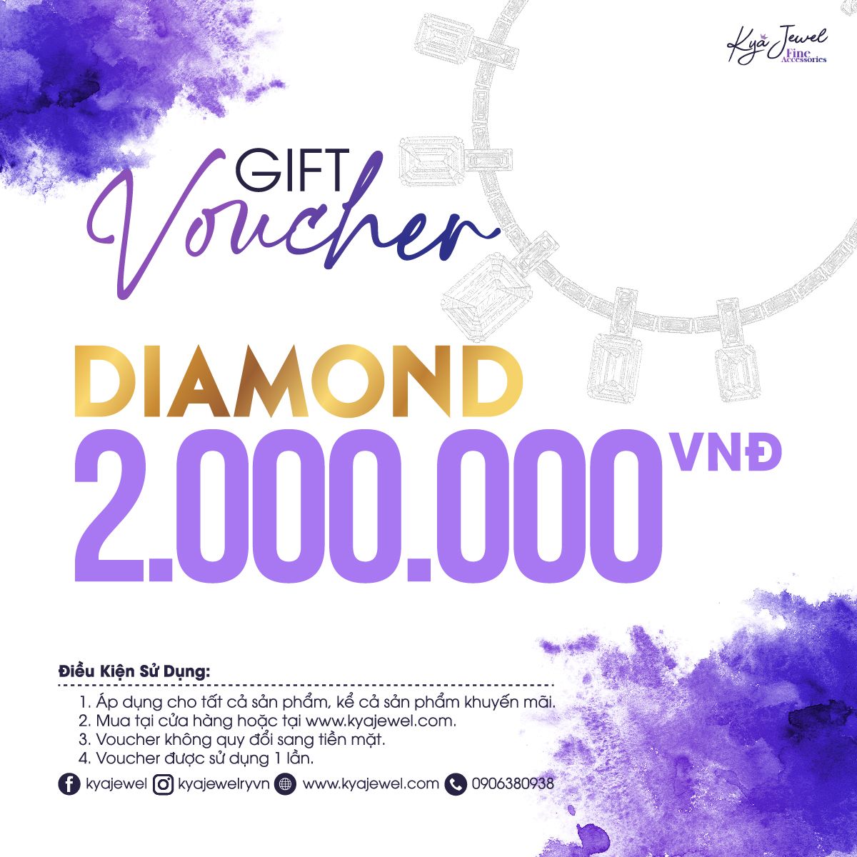 Gift voucher Dinamond 2.000.000VNĐ