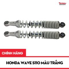 Bộ giảm xóc sau xe máy Wave S110 màu trắng chính hiệu Daichi Việt Nam giá tốt nhất tại thị trường Hà Nội