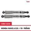 Bộ giảm sóc sau Wave anpha cá Ф10 Daichi dành cho xe Honda Wave Alpha màu trắng