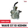 Chế hòa khí Wave S110 Keihin chính hiệu Daichi ít hao xăng chuẩn thông số honda