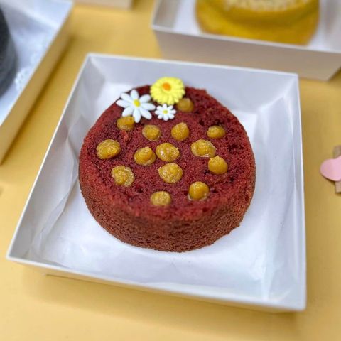  Bánh tổ ong Redvelvet phô mai trứng chảy 