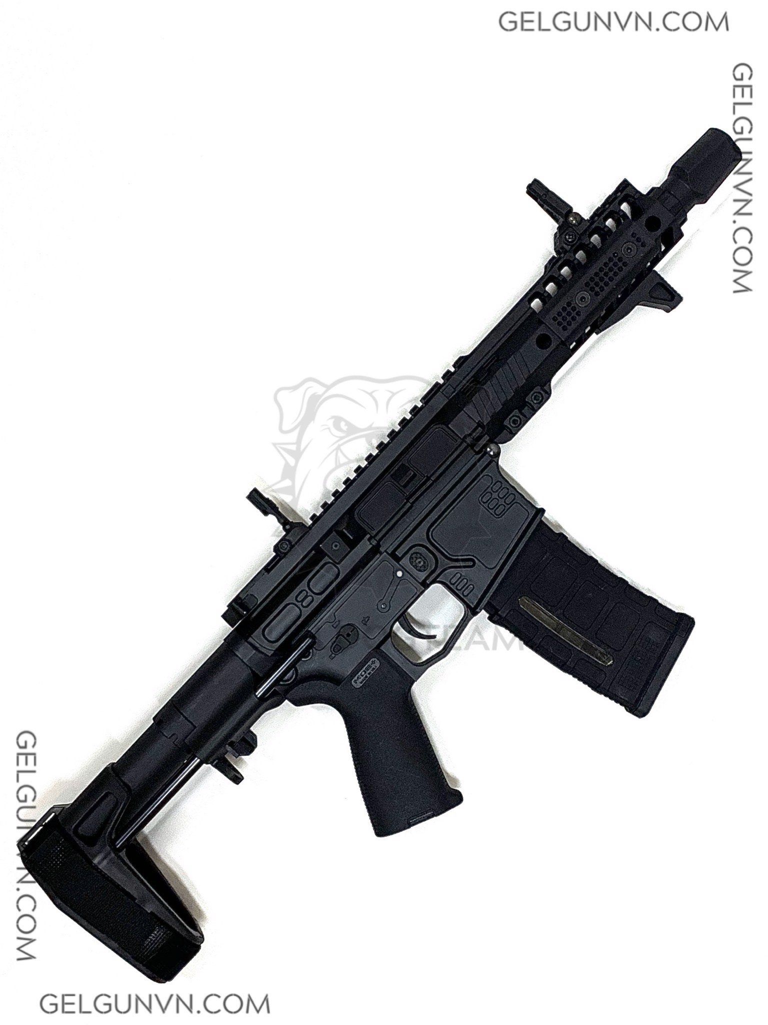 Súng Đạn Thạch SLR - CQB - Đen