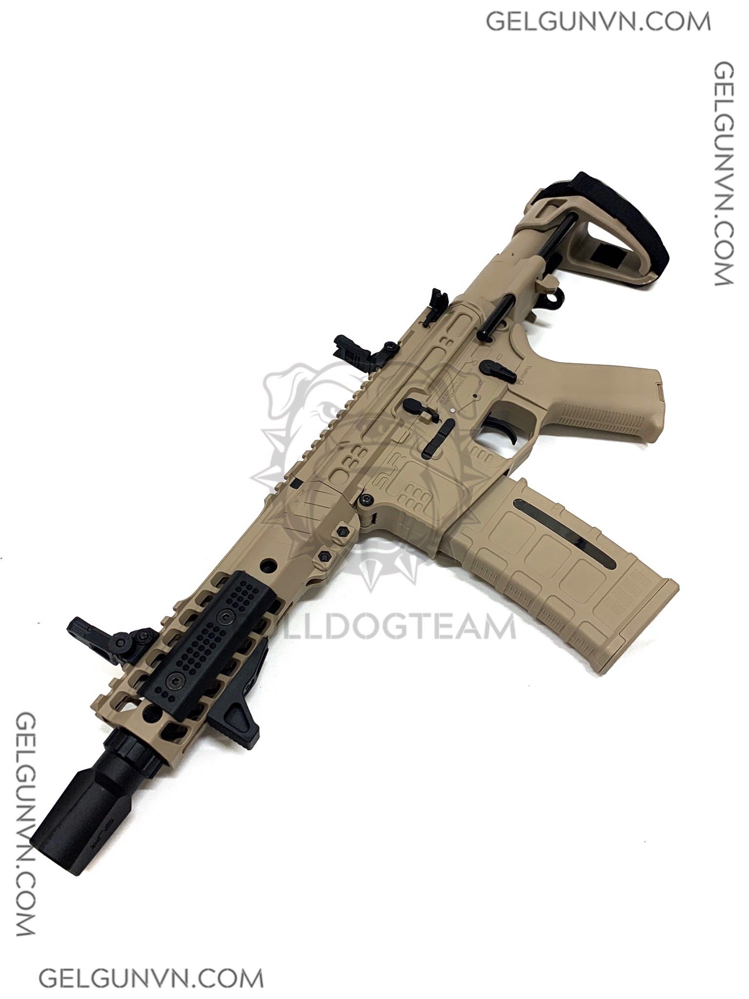 Súng Đạn Thạch SLR - CQB - Tan ( Có Sẵn Hàng Phục Vụ TẾT )