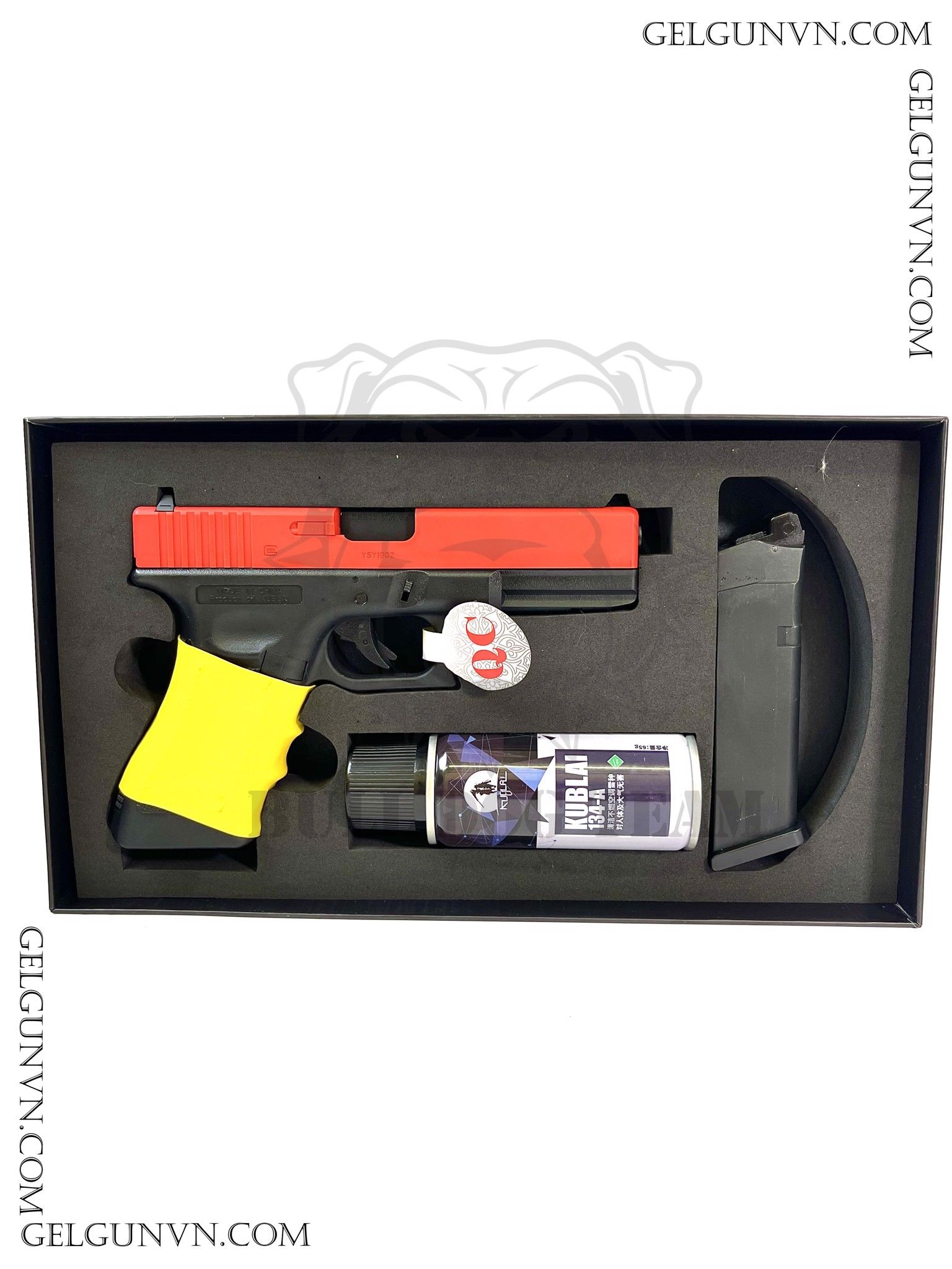 Súng Đạn Thạch Kublai P1 - Glock 17 , blow back gas - Hàng Có sẵn