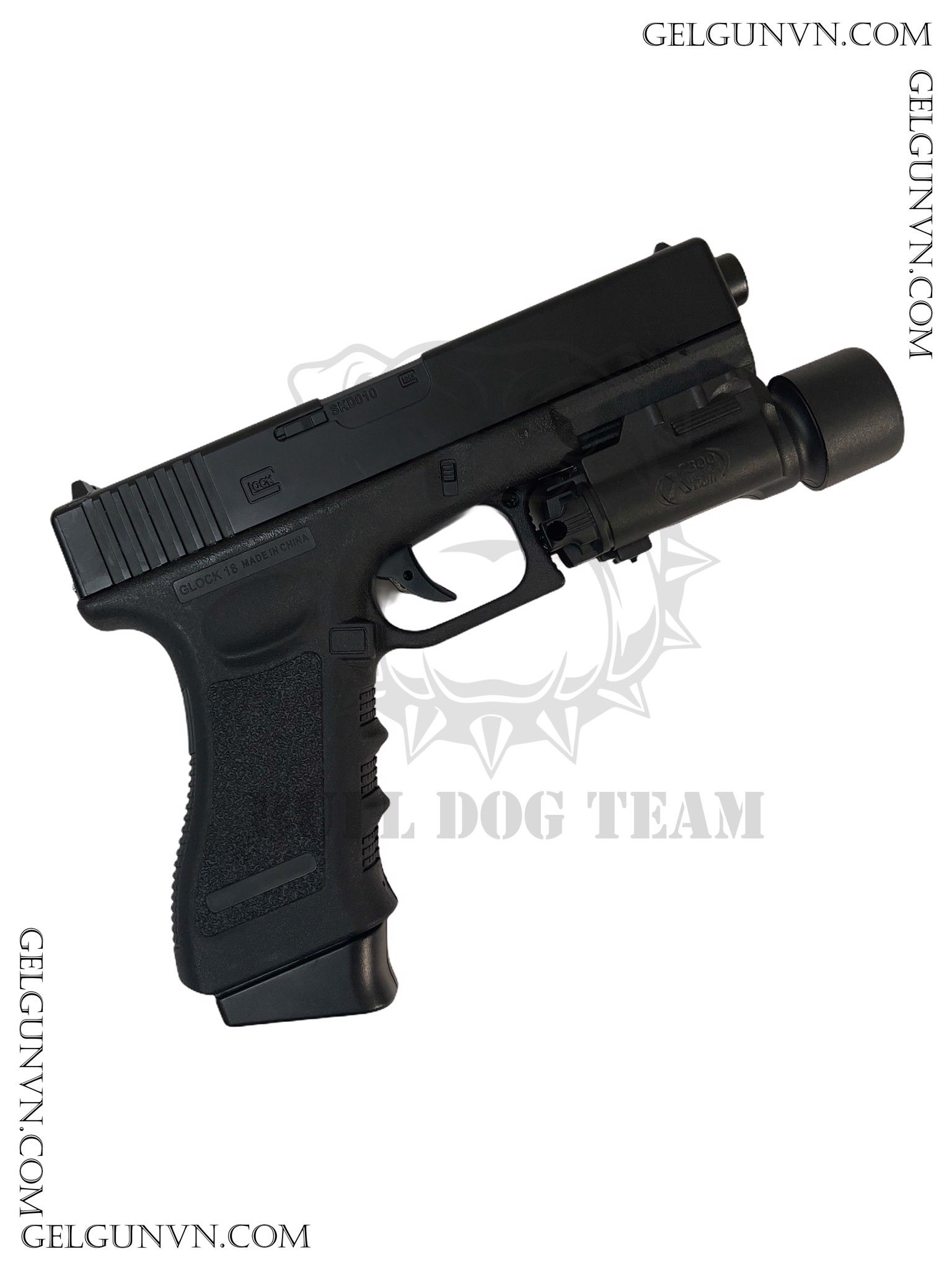 Súng Đạn Thạch Glock 18S - Cải Tiến, Đẹp Hơn , Khỏe hơn