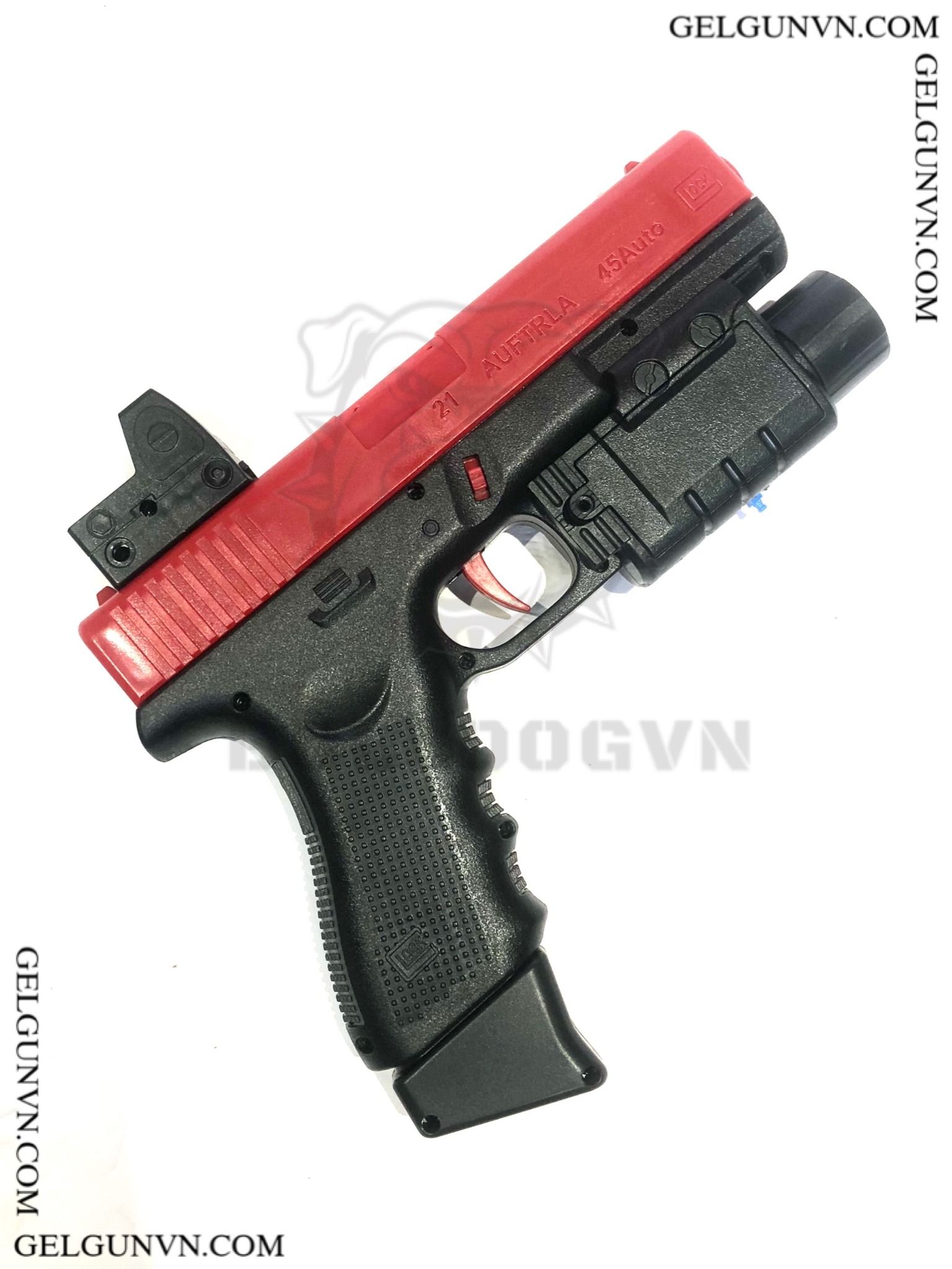 Súng Đạn Thạch GLOCK 21 tặng kèm 2 mag 1 to 1 ngắn - Có sẵn hàng