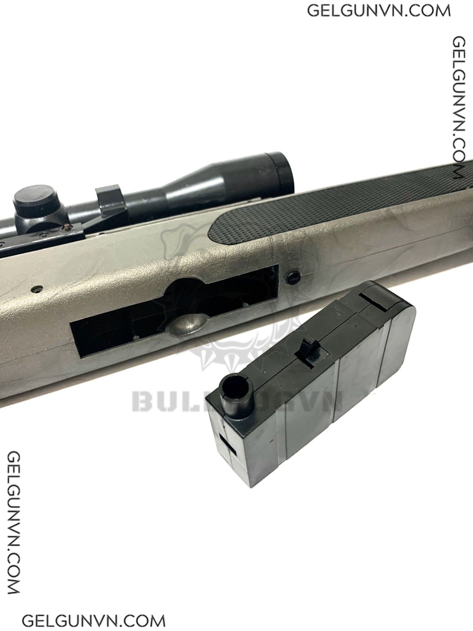 Súng Đạn Thạch M24 - Tactical - Bạc