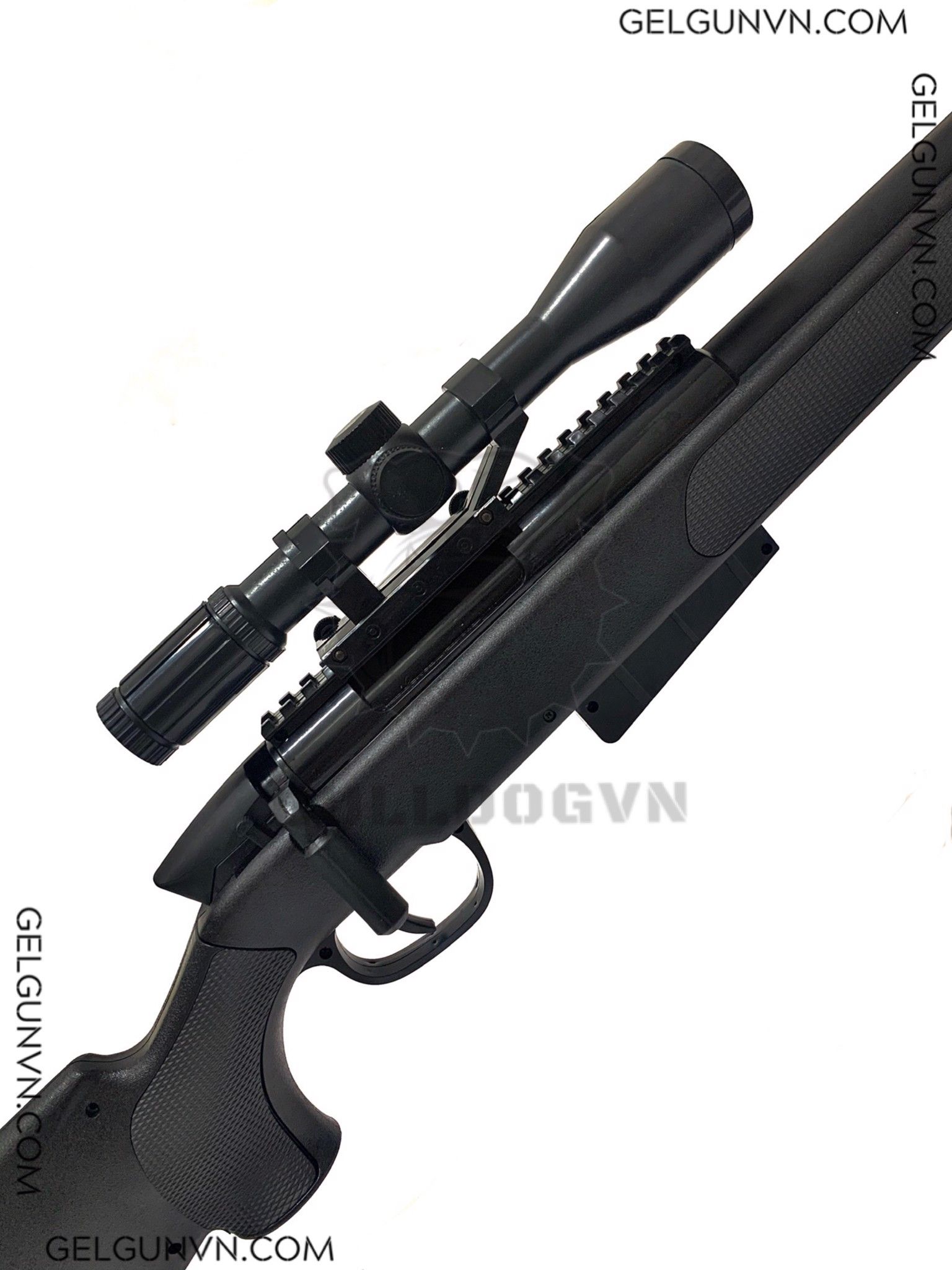 Súng Đạn Thạch M24 - Tactical - Đen