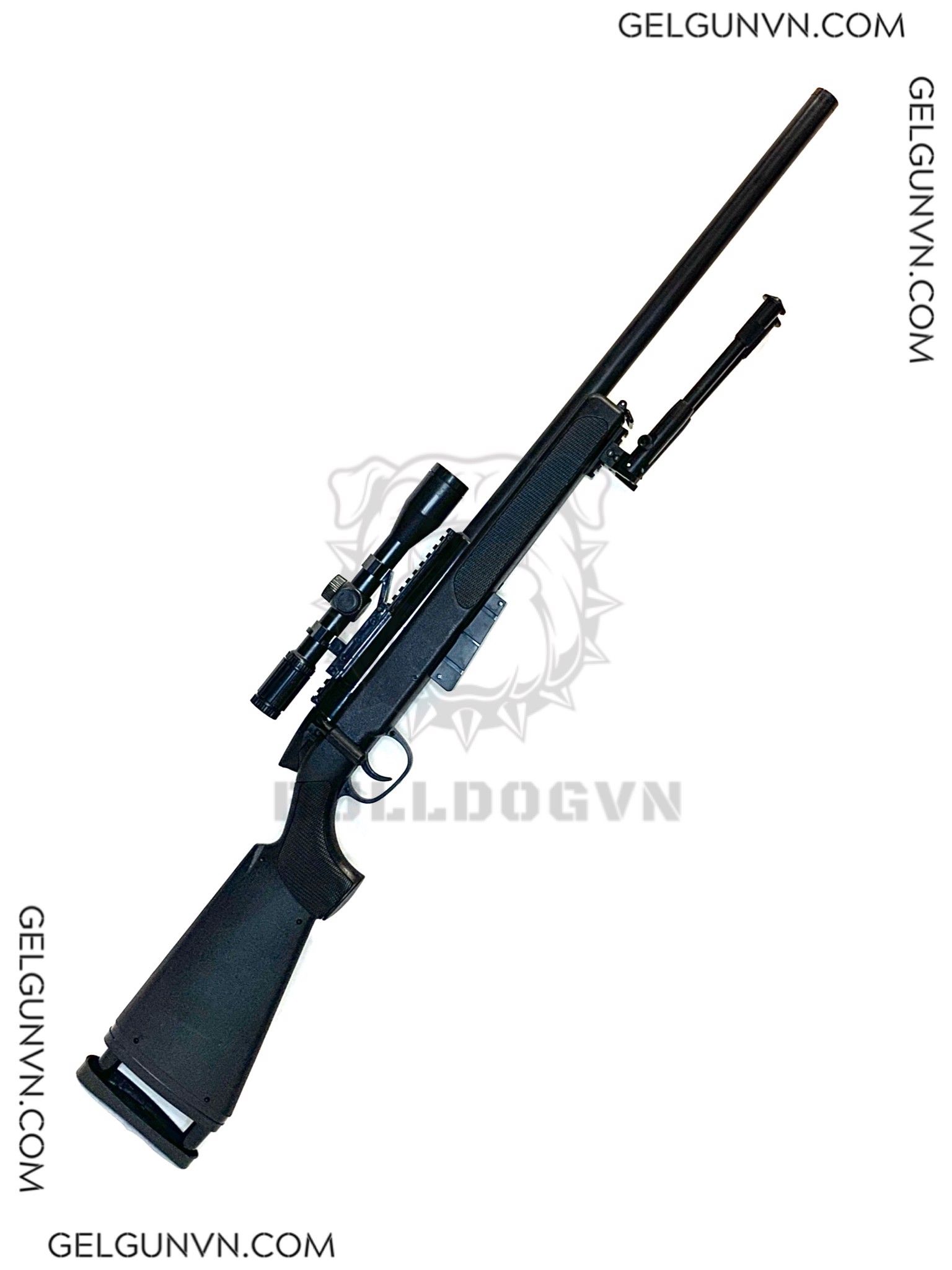Súng Đạn Thạch M24 - Tactical - Đen