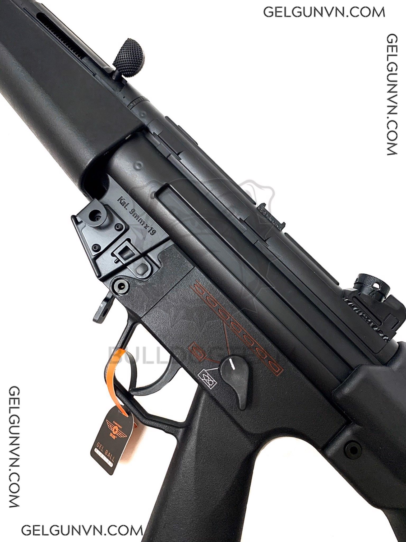 Súng đạn thạch mp5k - Ông vua mp5.