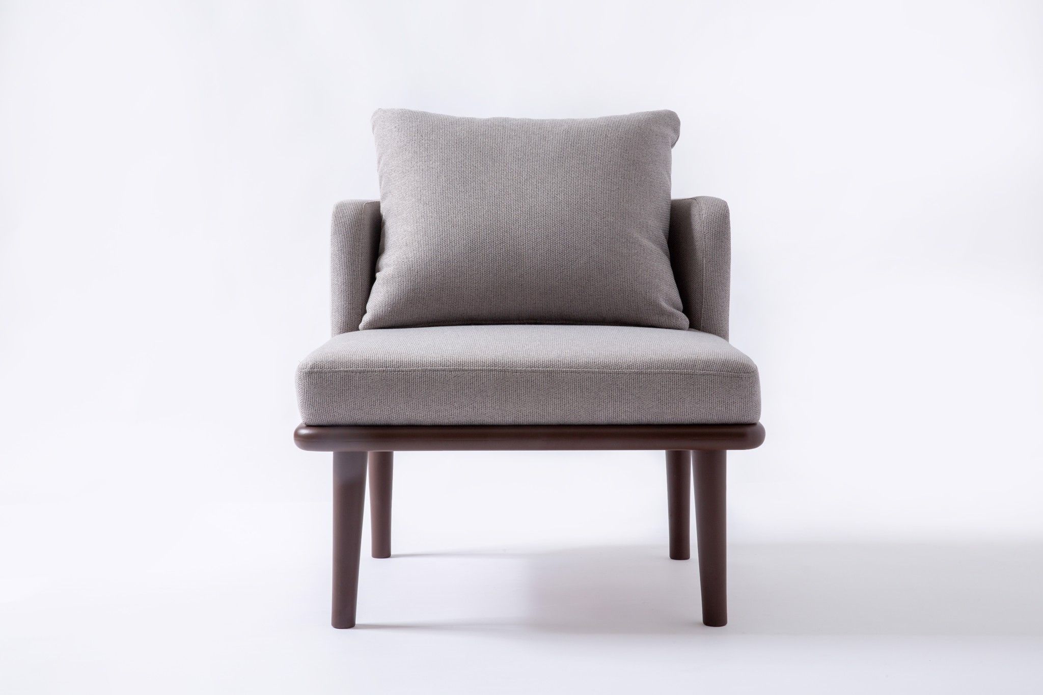 Ghế Scuth - Walnut & Grey