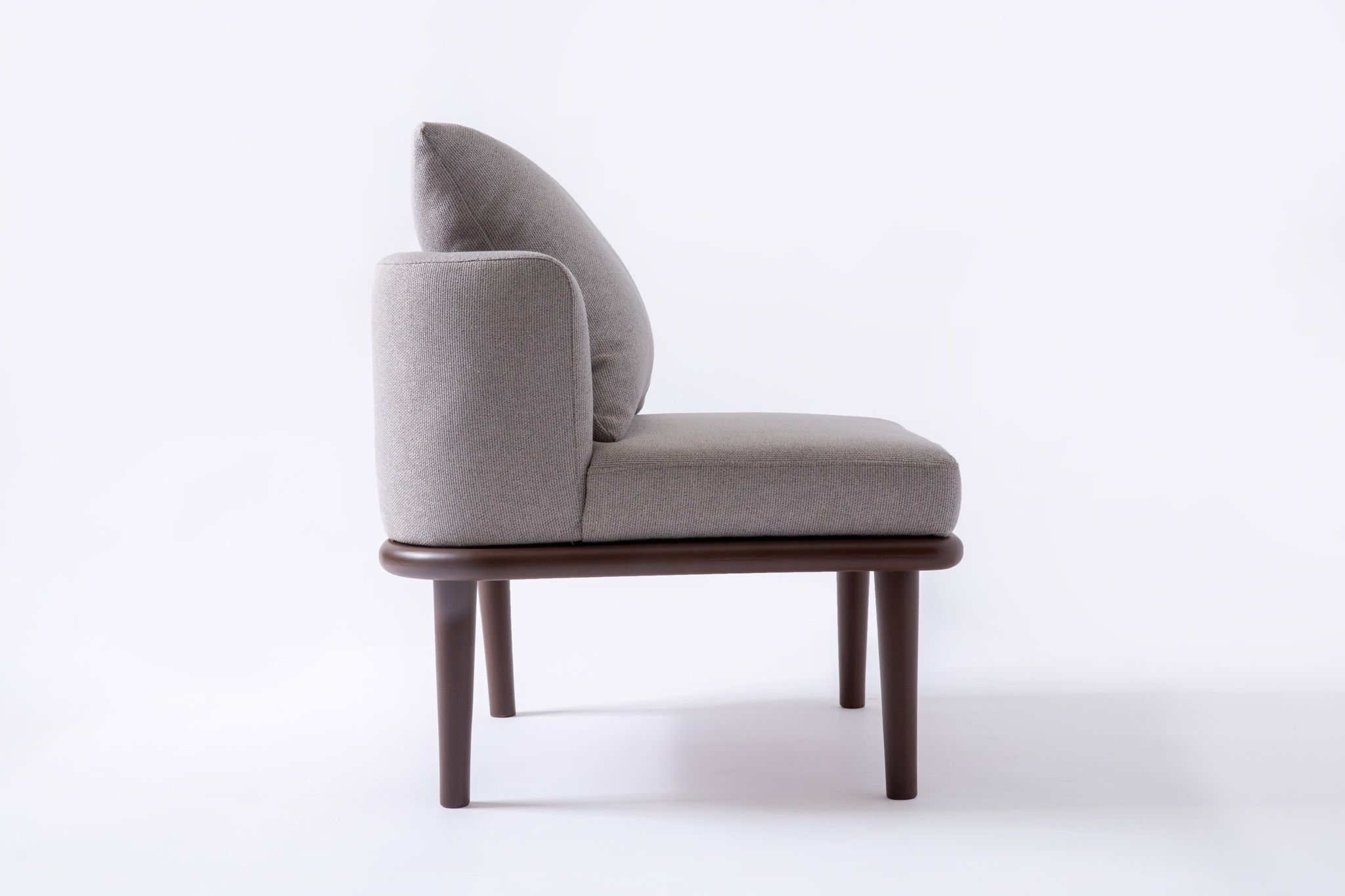 Ghế Scuth - Walnut & Grey