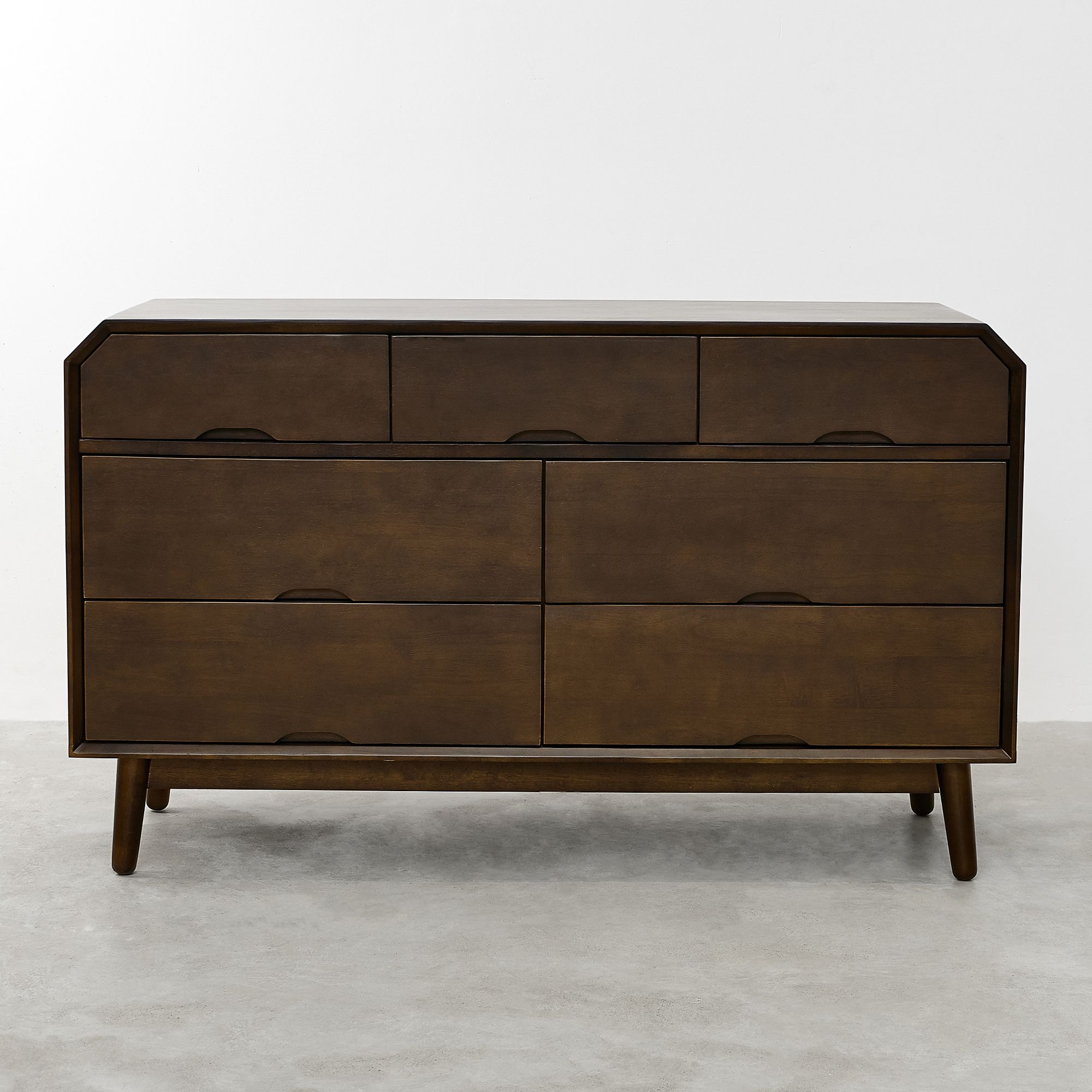 Tủ Calibri 130 - Dark Walnut