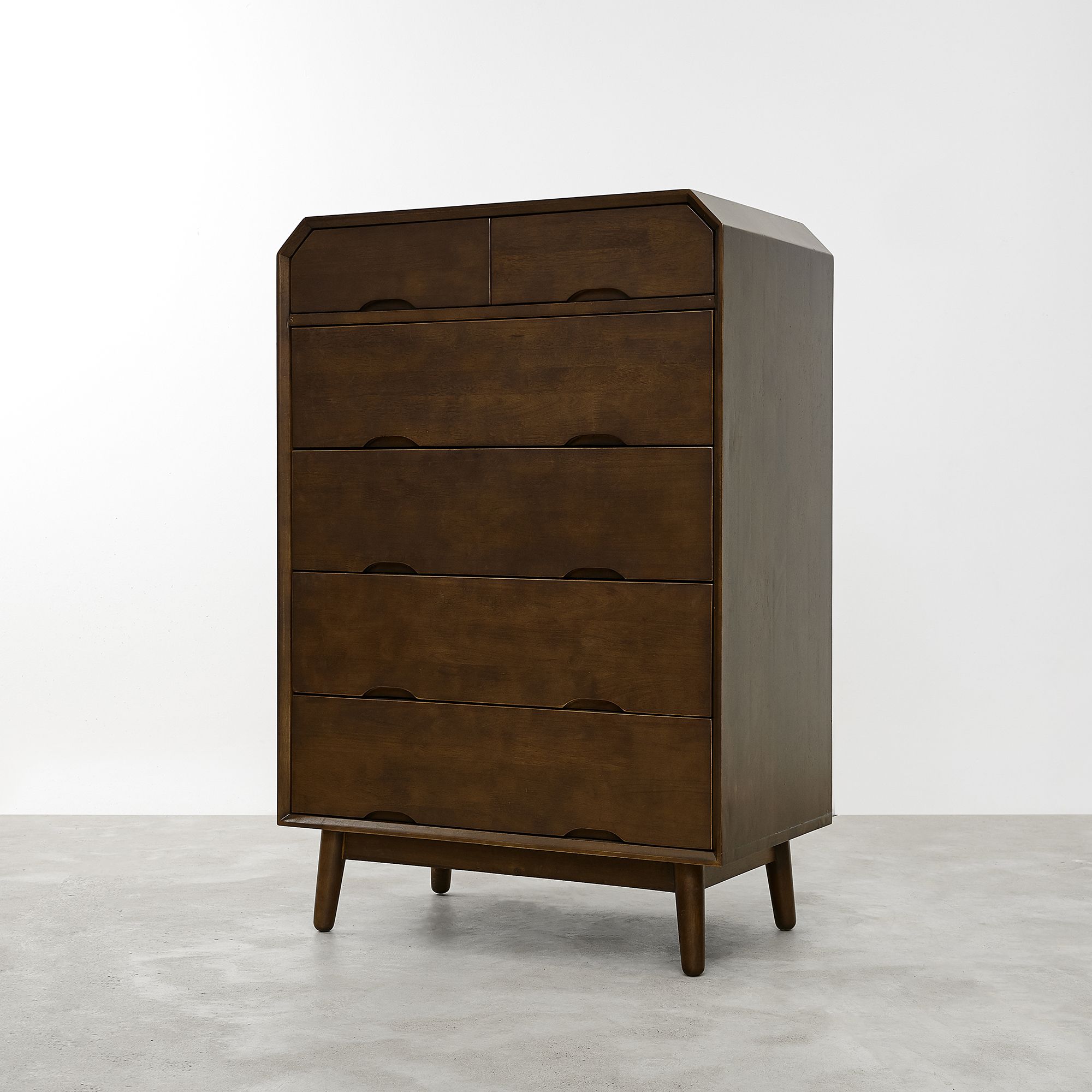 Tủ Calibri 80 - Dark Walnut