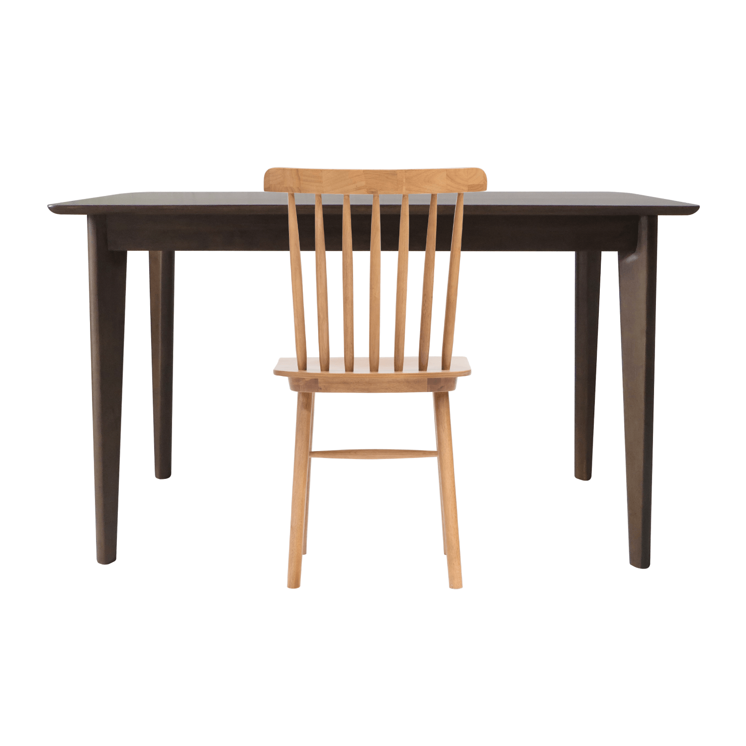 Bộ Bàn Làm Việc 17 - Walnut & Brown