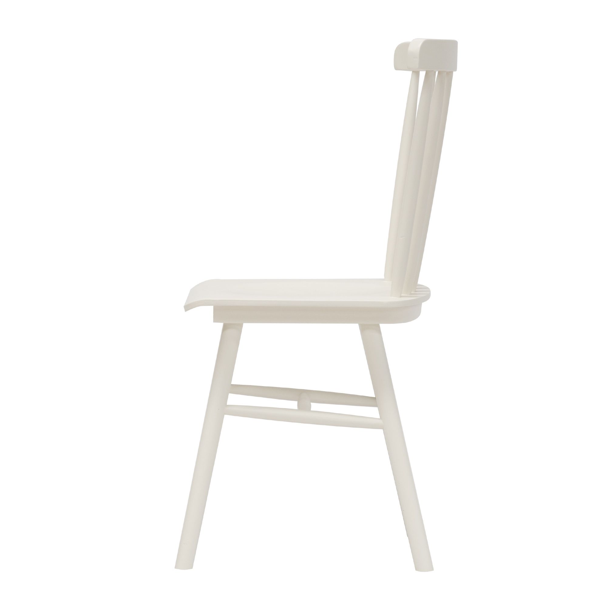 Bộ Bàn Ăn 25 - Dark Walnut & White