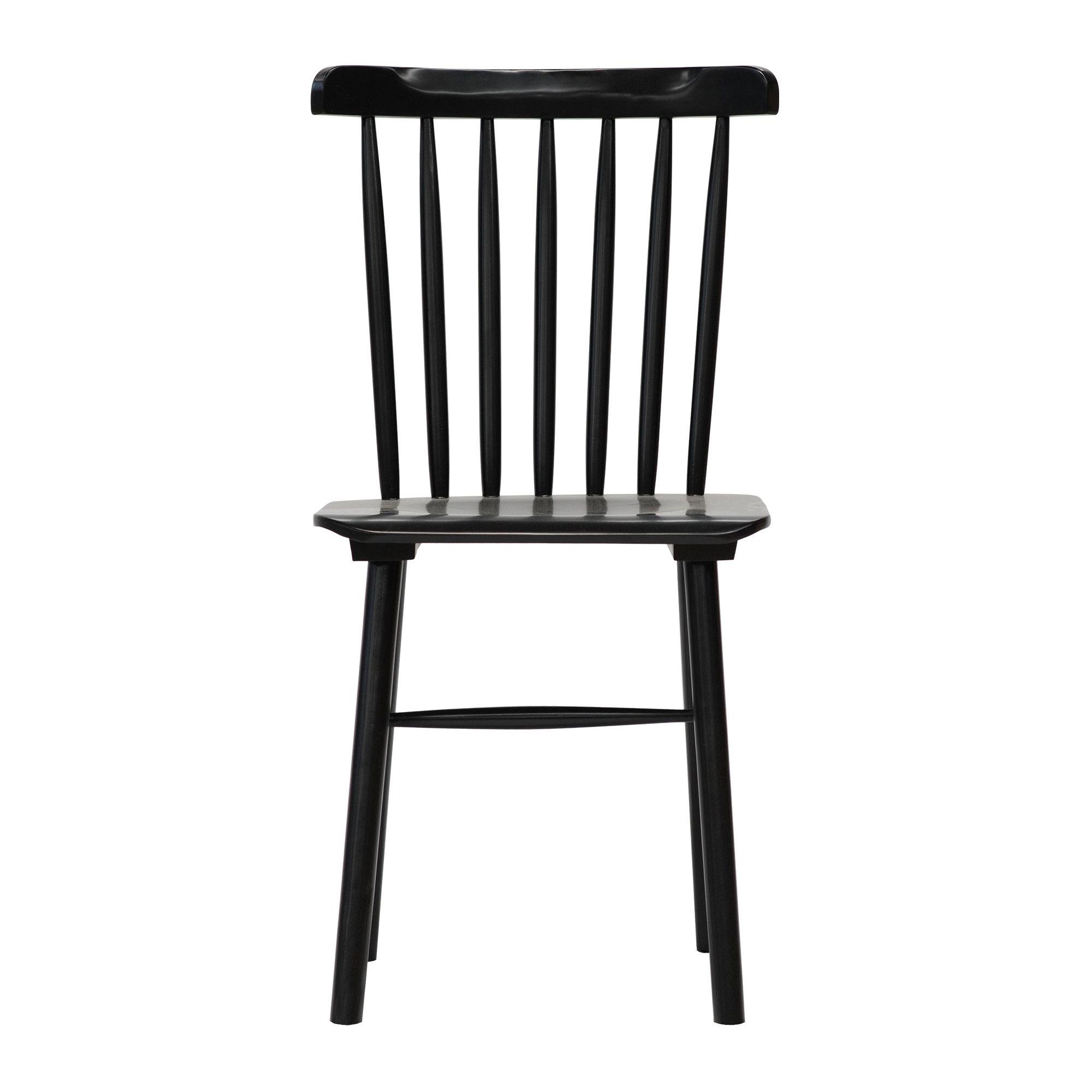 Bộ Bàn Ăn 24 - Dark Walnut & Black