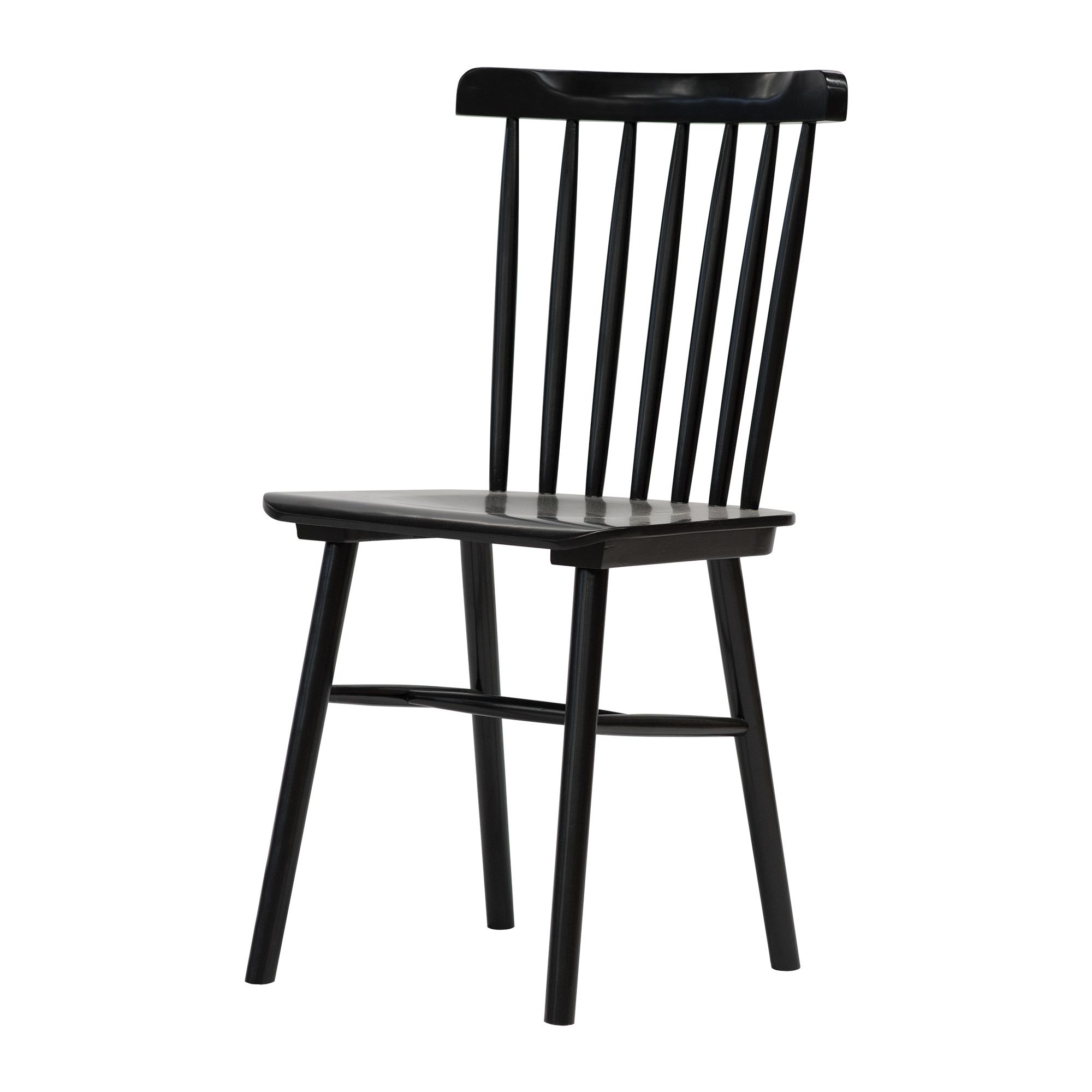 Bộ Bàn Ăn 24 - Dark Walnut & Black