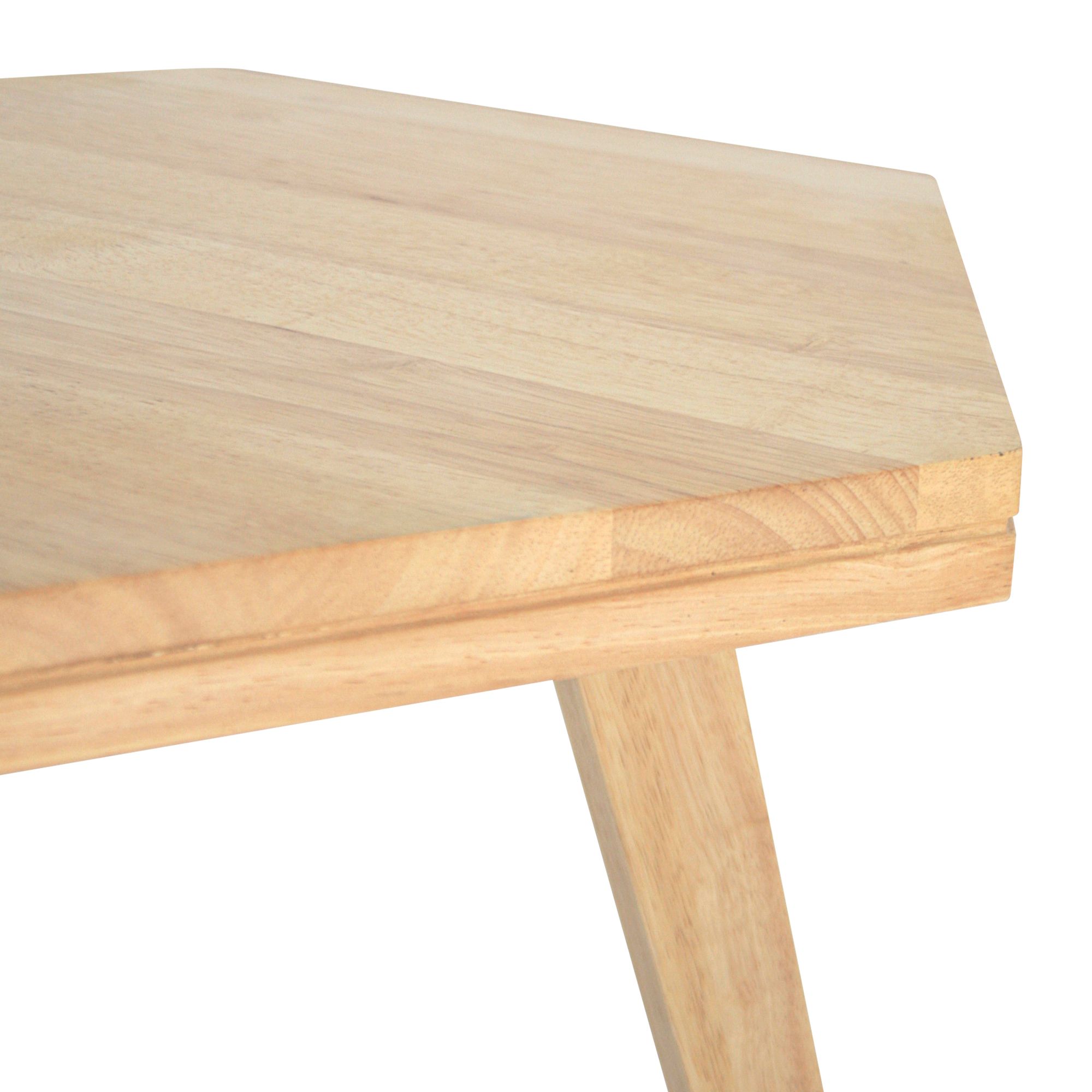 BÀN GỖ HEXAGON - NATURAL