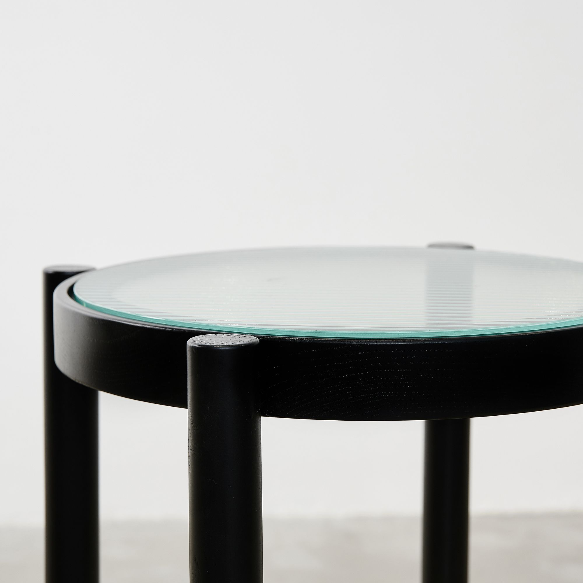 Bàn Mini Rattan - Black