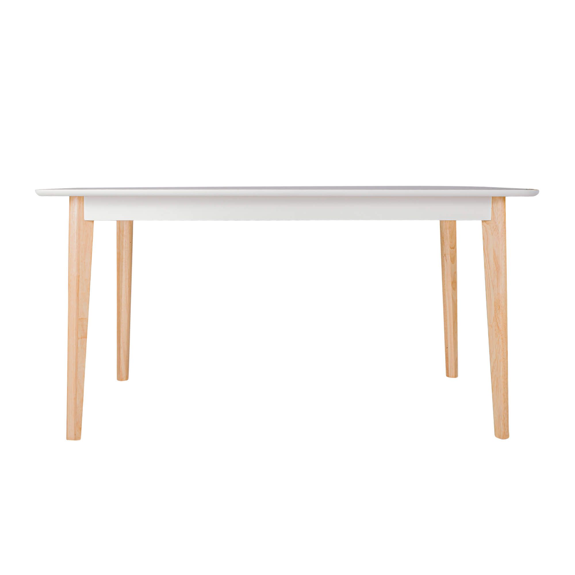 Bàn Flint - Natural & White