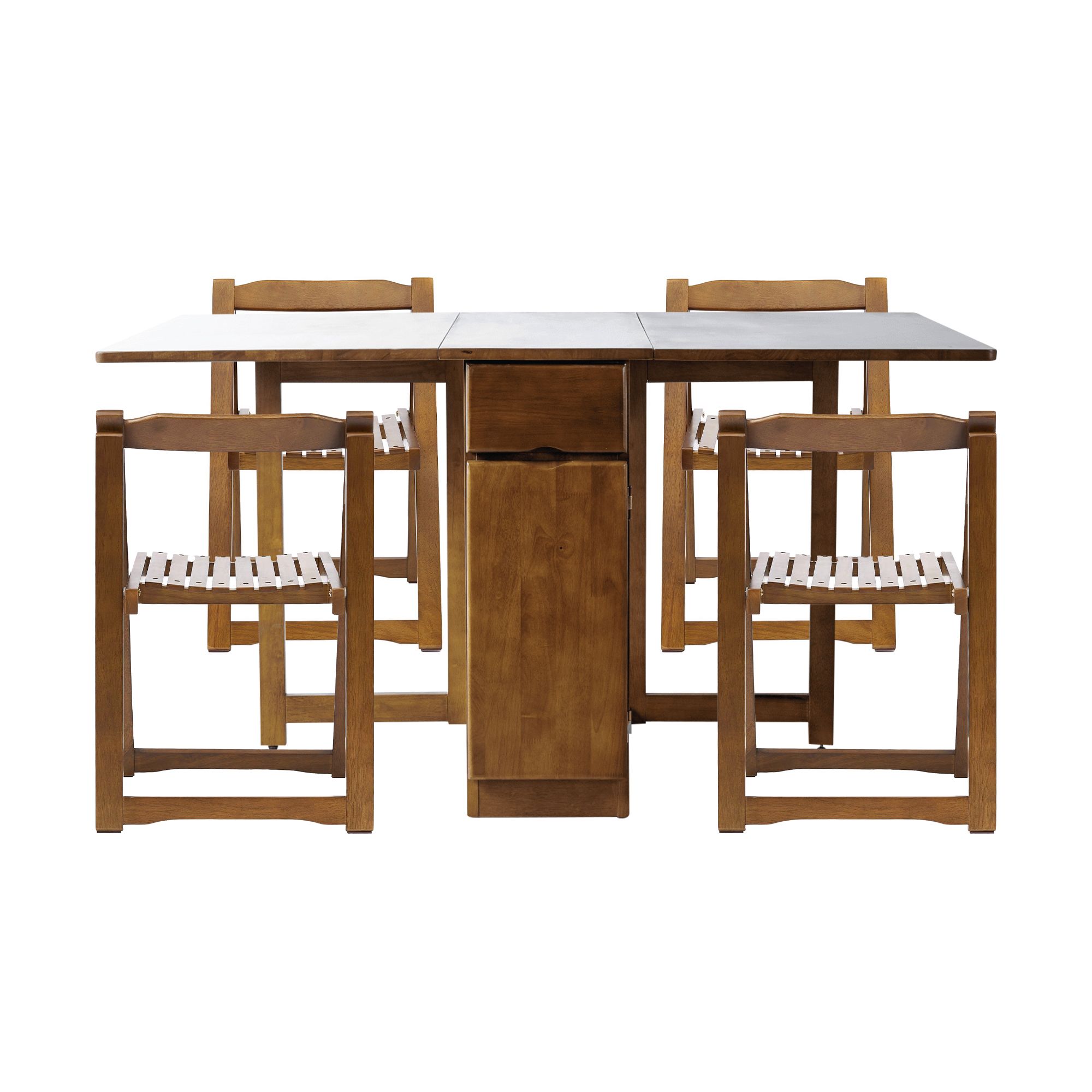 Bộ Bàn Ăn 36 - Light Walnut