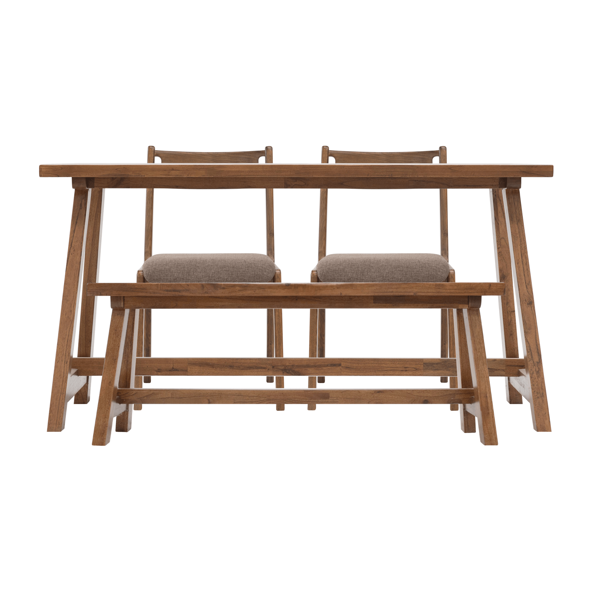 Bộ Bàn Ăn 05 - Dark Walnut