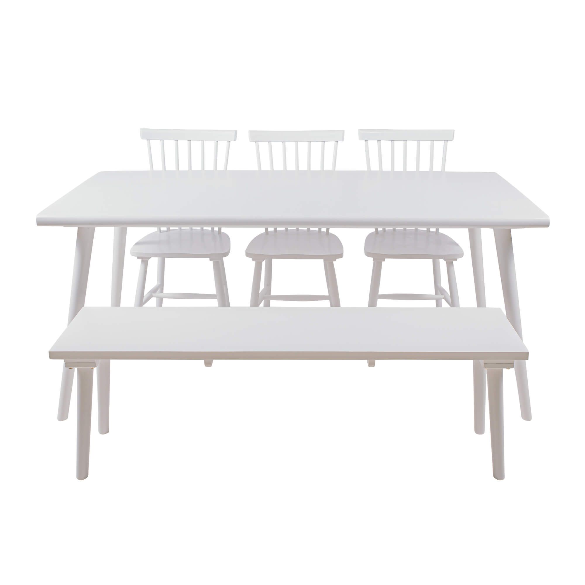 Bộ Bàn Ăn 31 - White