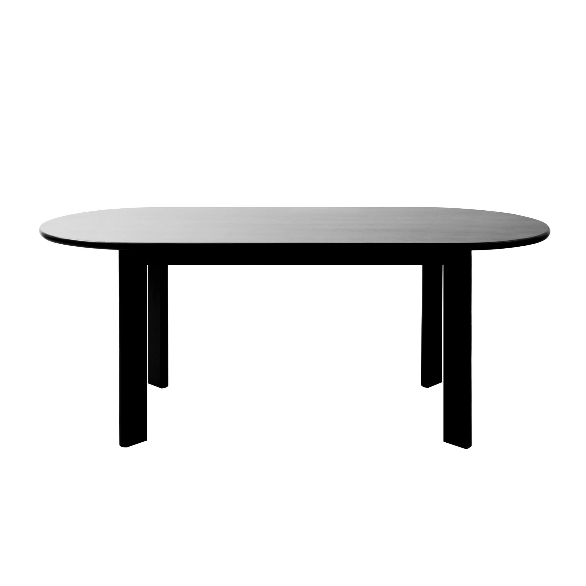 Bàn Oval - Black