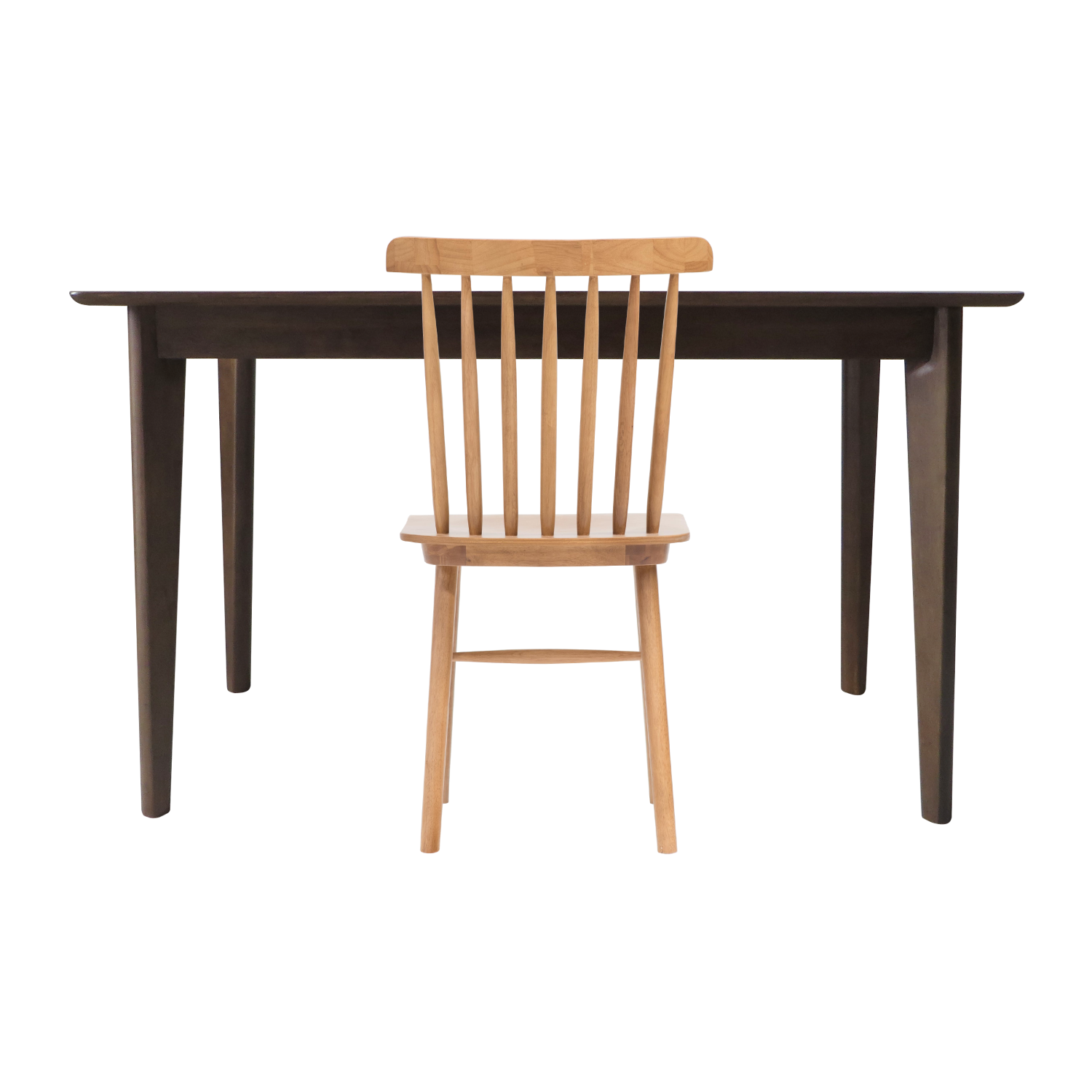 Bộ Bàn Làm Việc 17 - Walnut & Brown