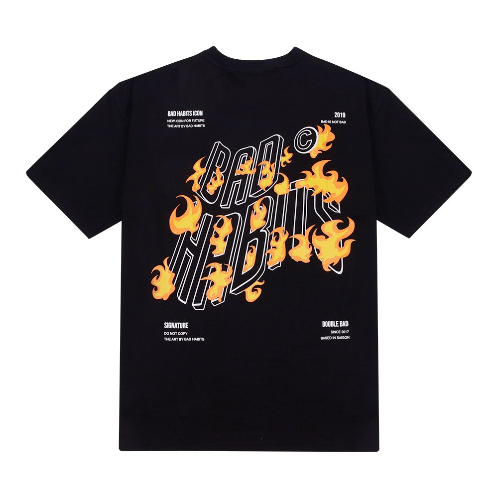 FIRE LOGO TEE