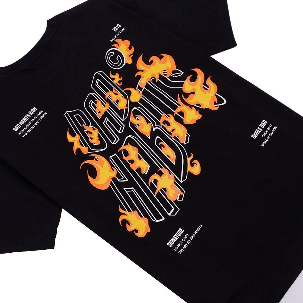 FIRE LOGO TEE