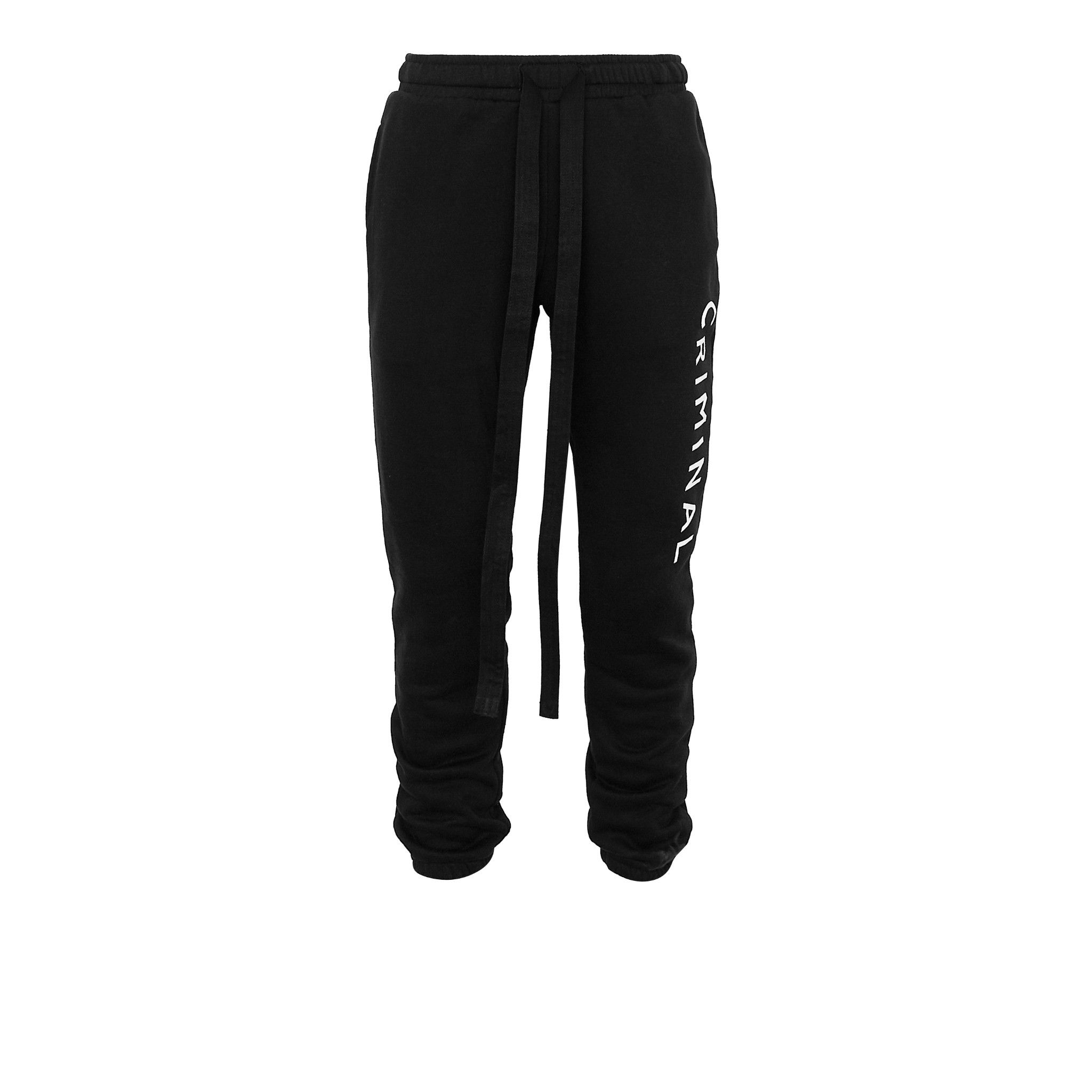 CRMNL SWEATER PANTS BLK