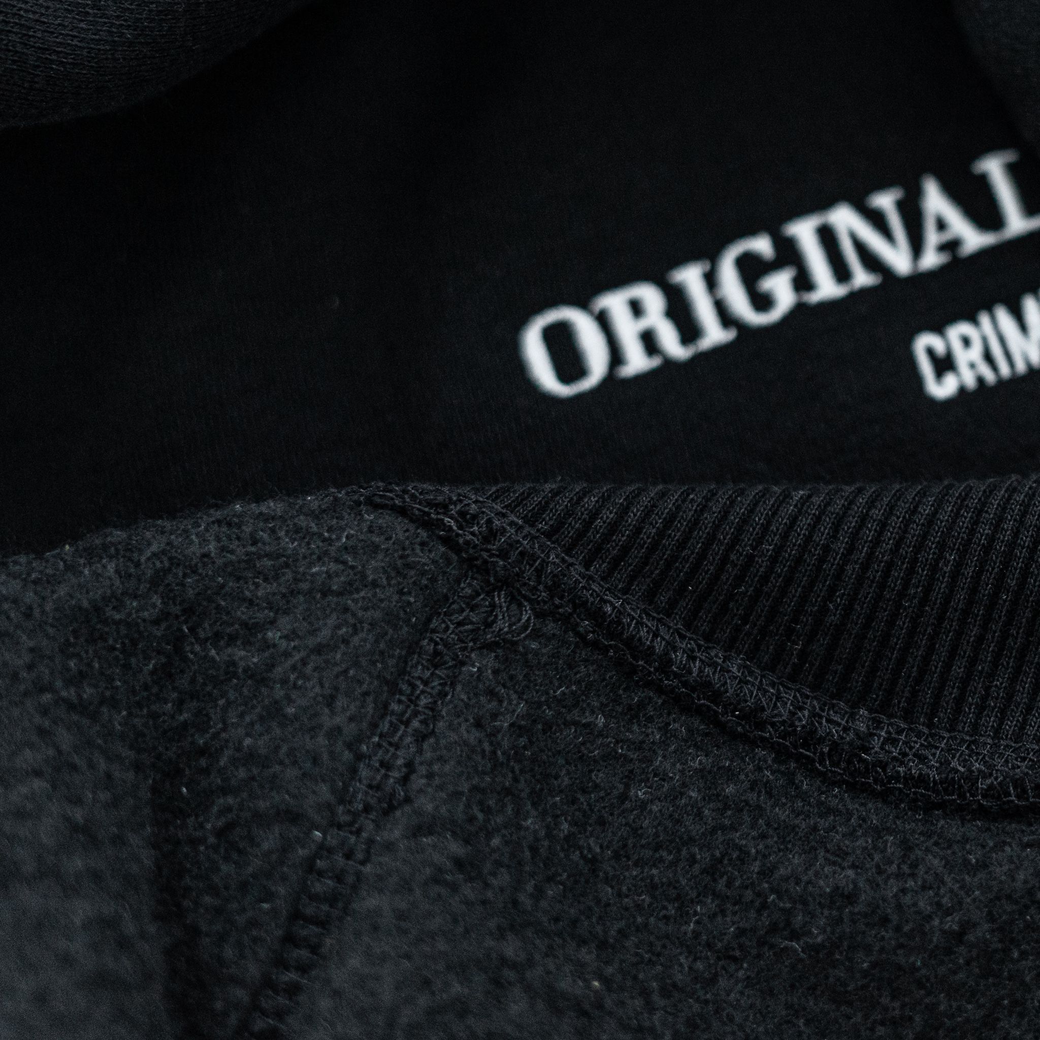 FW19 - Criminal Hoodie Black