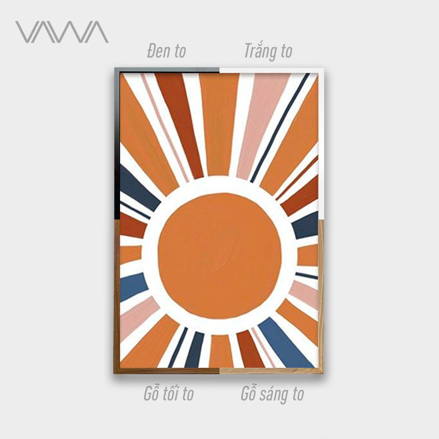 Tranh trừu tượng Minimalist - Bộ 5 tranh