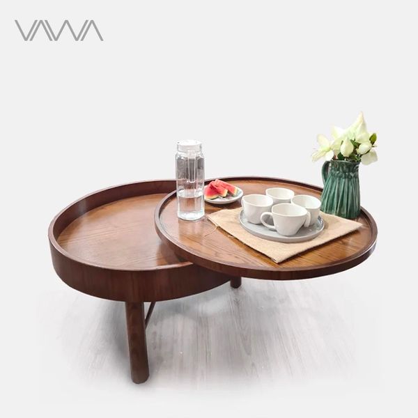 Bàn-trà-gỗ-tròn-xoay-Turning-Table