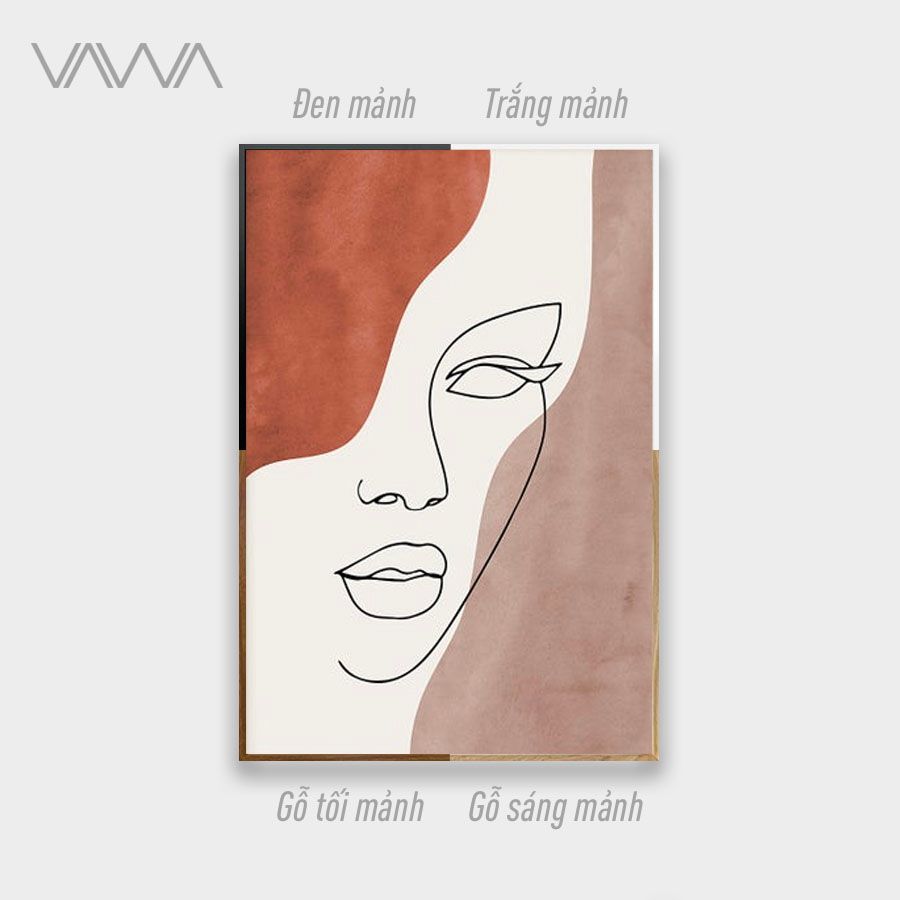 Tranh tối giản Minimalist - Bộ 5 tranh