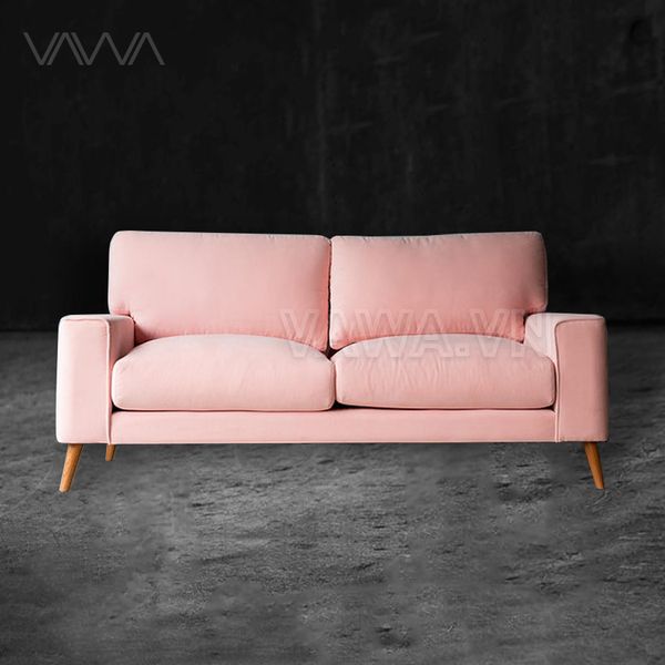 Sofa văng bọc nỉ Minimalist - Sofa đẹp Hà Nội