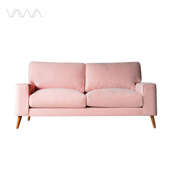 Sofa văng bọc nỉ Minimalist - Sofa đẹp Hà Nội