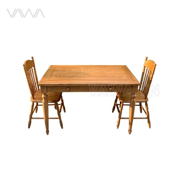 Bộ bàn ghế ăn tân cổ điển Louis ghế song tiện Hà Nội
