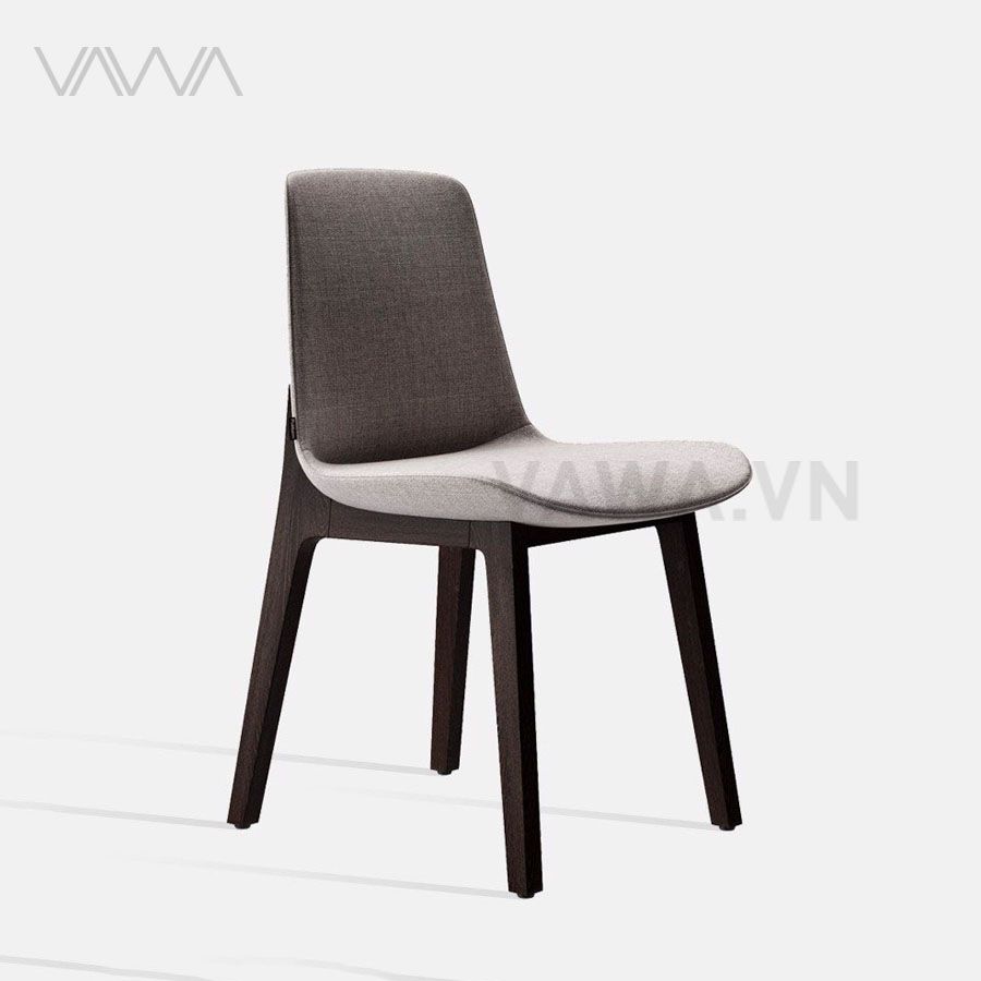 1Ghế ăn ghế cafe gỗ nệm da Ventura