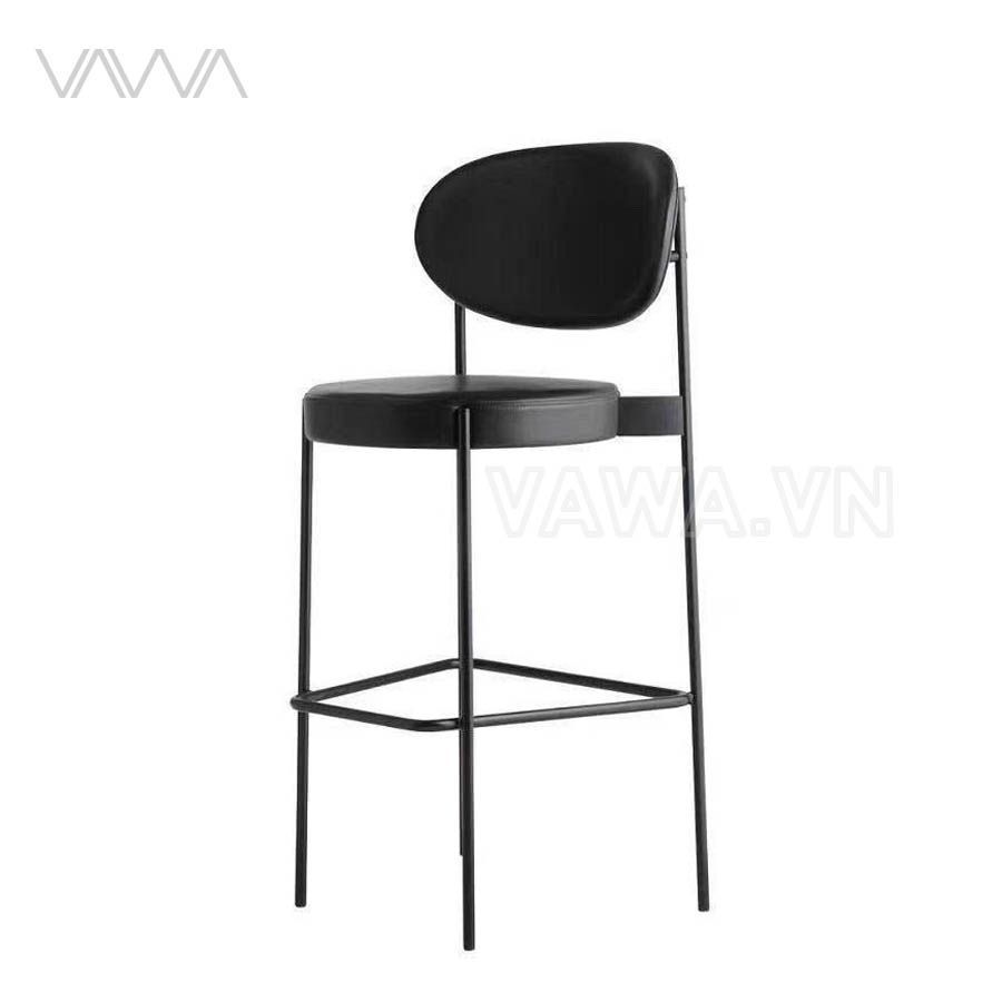 Ghế quầy bar hiện đại tối giản chân sắt