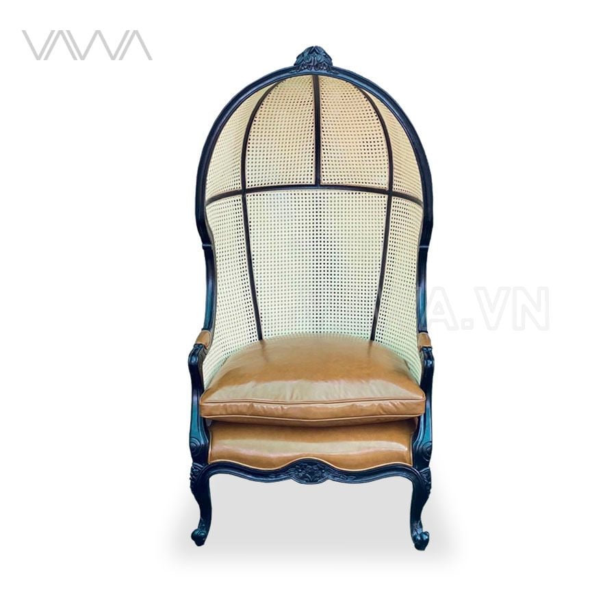 Ghế thư giãn Tân Cổ Điển phong cách Pháp lồng chim