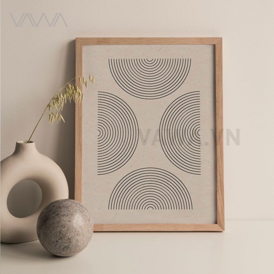 Tranh Canvas nghệ thuật trừu tượng