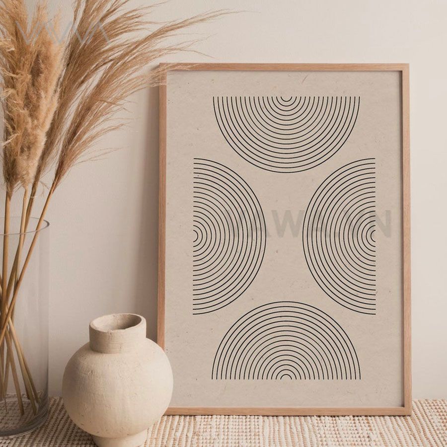 Tranh Canvas nghệ thuật trừu tượng