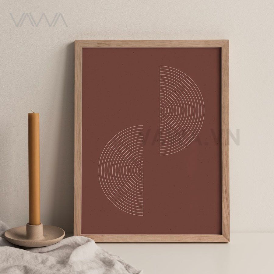Tranh Canvas nghệ thuật trừu tượng