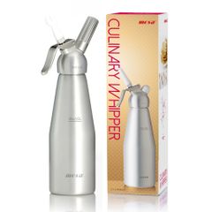 Bình xịt kem tươi Nhôm Aluminium 1.0L MOSA MỚI