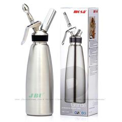 Bình xịt kem Inox 1,0L MOSA (MẪU CŨ HẾT HÀNG)